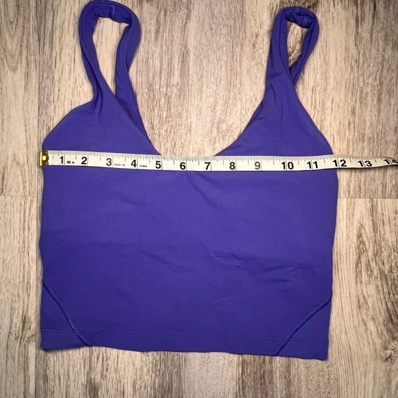 Lululemon Purple V-Neck Tank Top size 2 - Picture 4 of 6